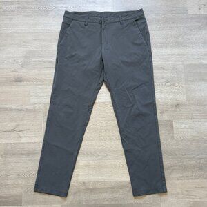 BYLT Everyday Pant 2.0 Mens XL Performance Stretch Chino Golf Travel Gray 36x30